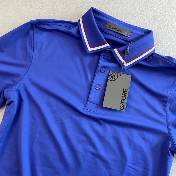 G/FORE Tops - G/FORE Royal Blue Short Sleeve Polo